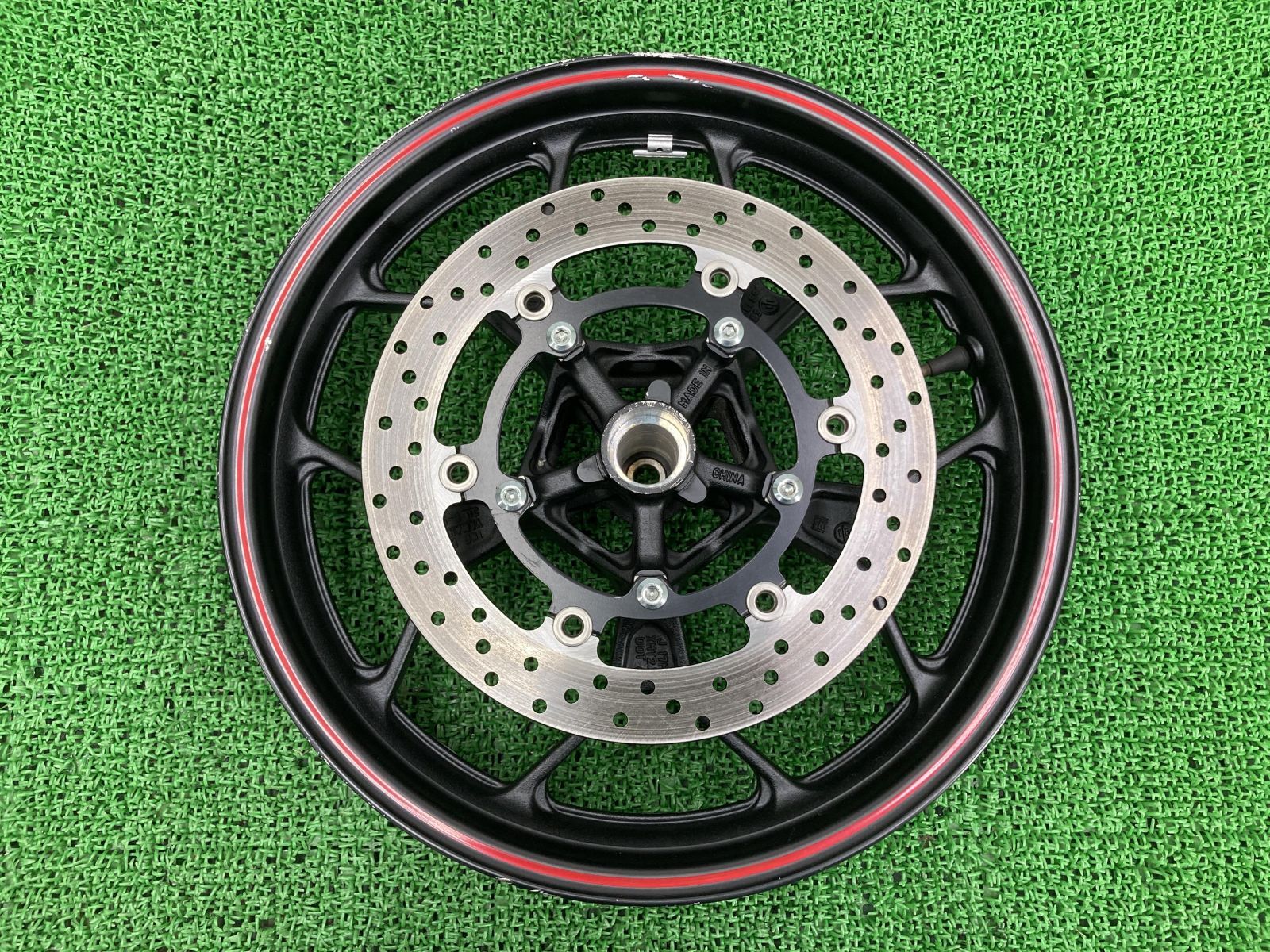 ヤマハ MT-25 RG43J 純正フロントホイール ABSローター付 ヤマハ