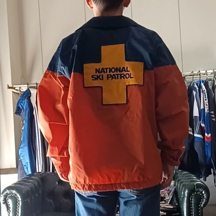 VINTAGE 】80's THE NORTH FACEザノースフェイスNATIONAL SKI PATROL 