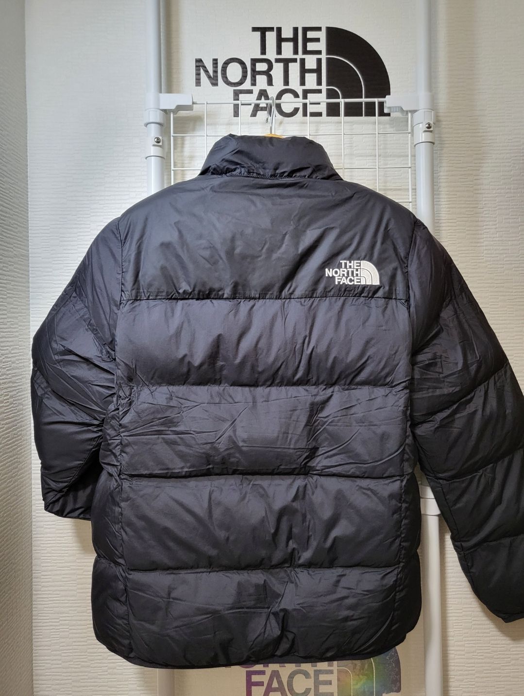 THE NORTH FACE ノースフェイス 新品 中綿 ダウンジャケット 黒 - メルカリ