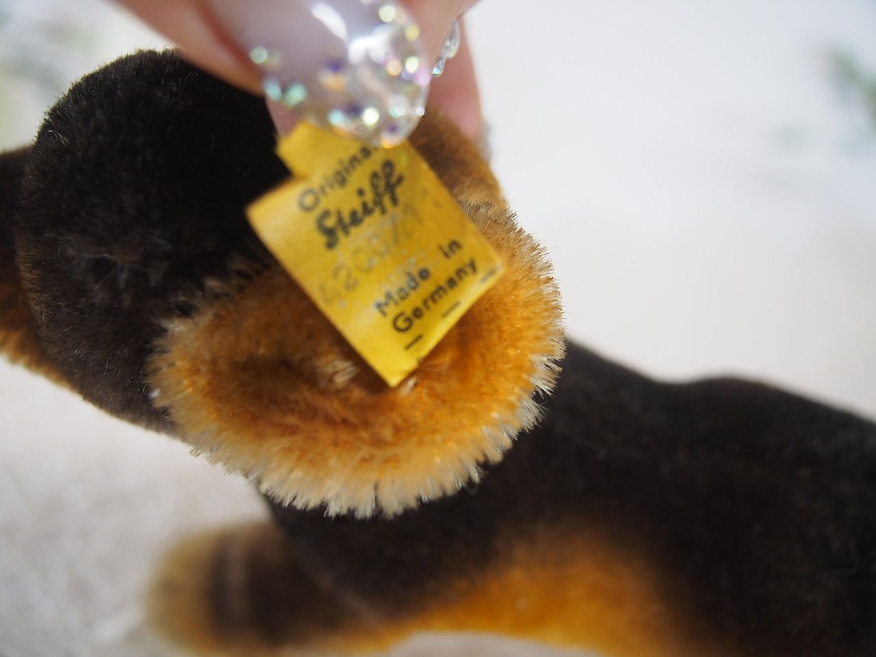 ★シュタイフ★Lumpi Dachshund 11cm★ダックスフントのルンピ★ シュタイフ☆Lumpi Dachshund 11cm オールID's完品☆ルンピ