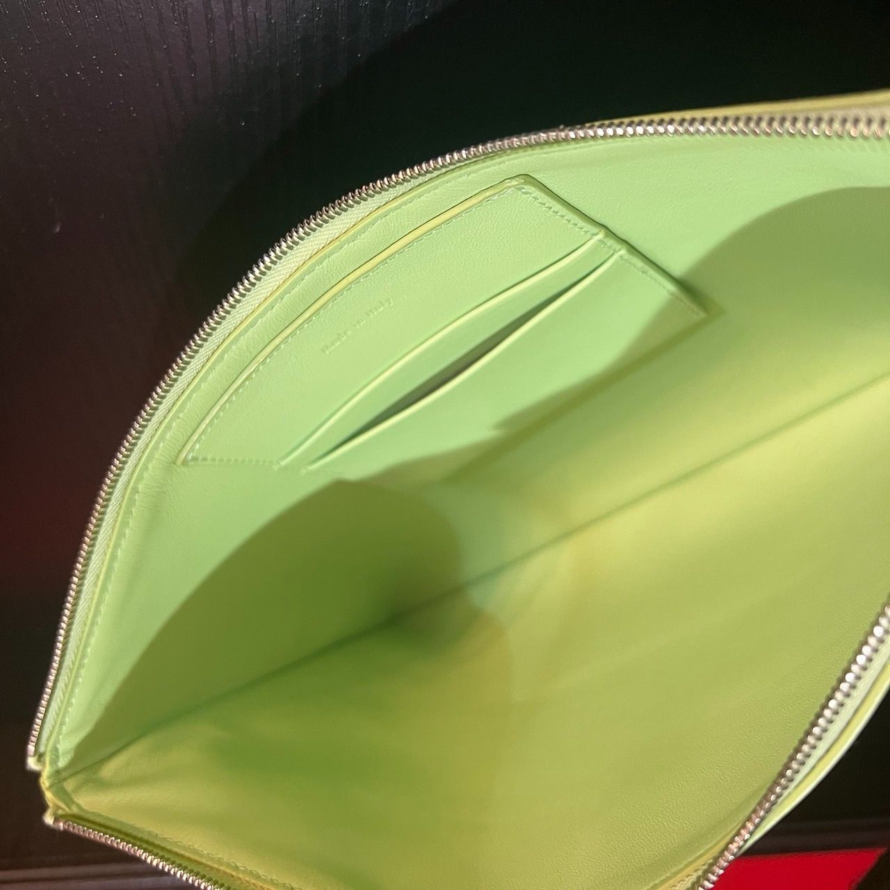 セリーヌ スクエア ポーチ レザー レディース CELINE