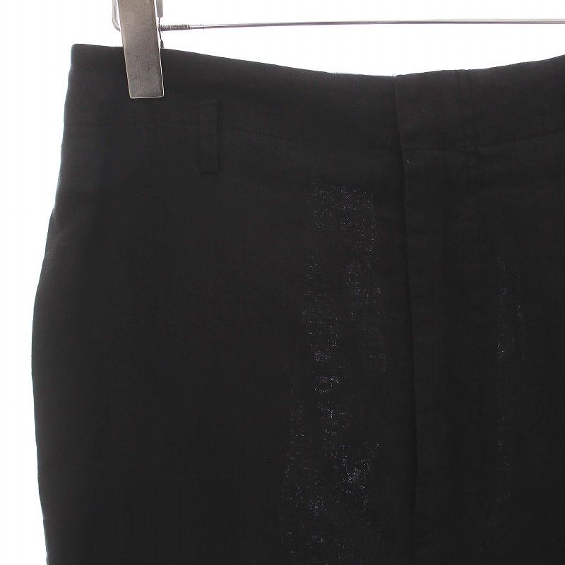 エンフォルド ENFOLD 24SS LINEN BELT WIDE TROUSERS リネン ベルト 