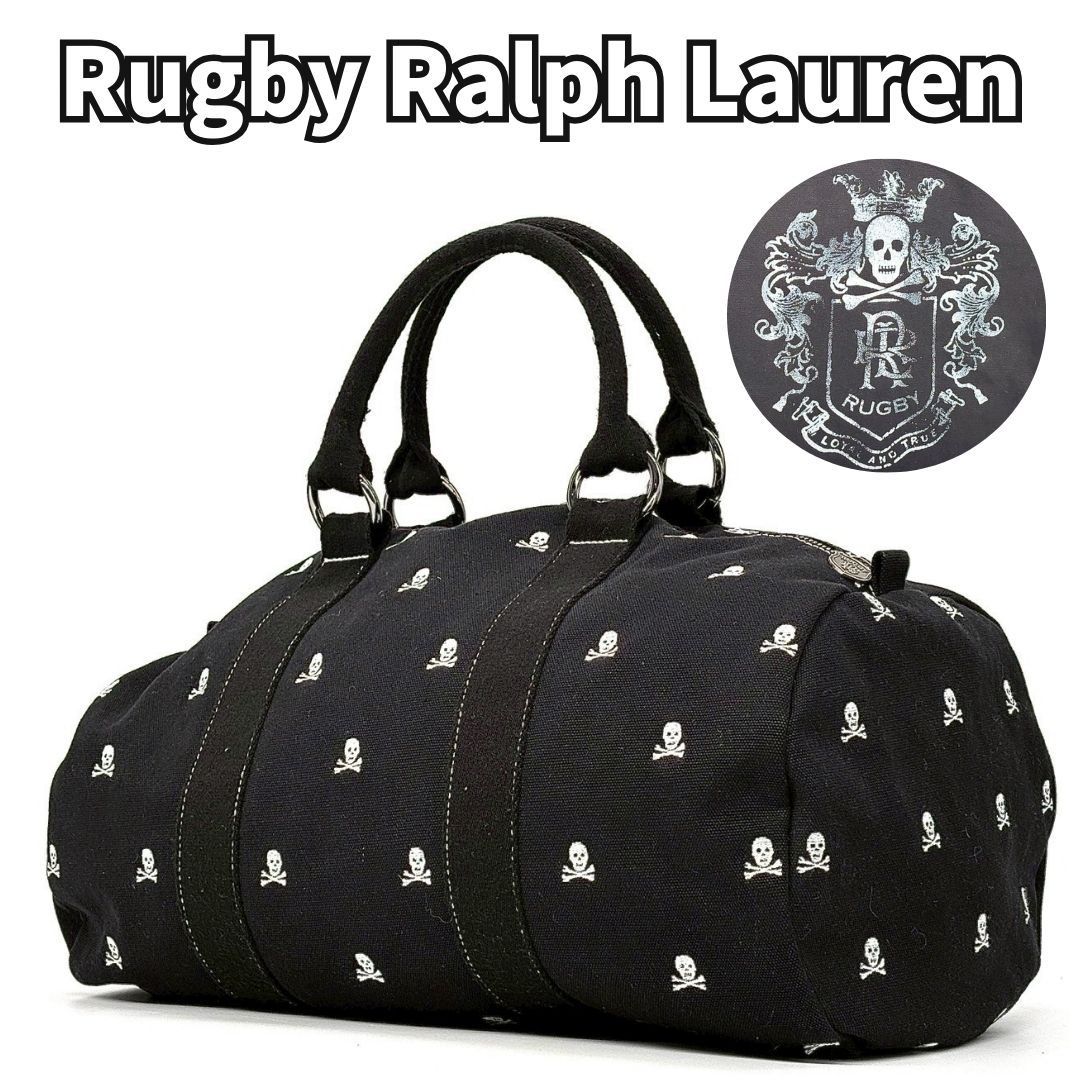 rugby RALPH LAUREN 廃盤スカルトート　木村拓哉愛用 POLO RUGBY - 希少 木村拓哉 愛用 Ralph Lauren RUGBY スカル