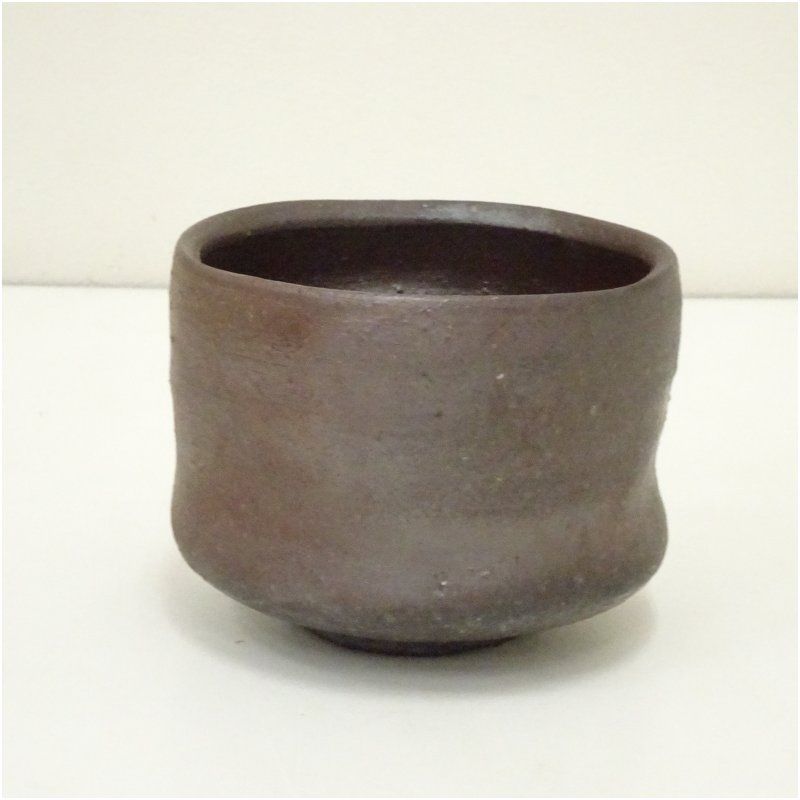 備前焼 山本宗秀造 茶碗 共箱 茶道 抹茶 おしゃれ 抹茶茶碗 抹茶碗 和食器 レトロ 茶器 骨董 茶わん 茶会 茶の湯