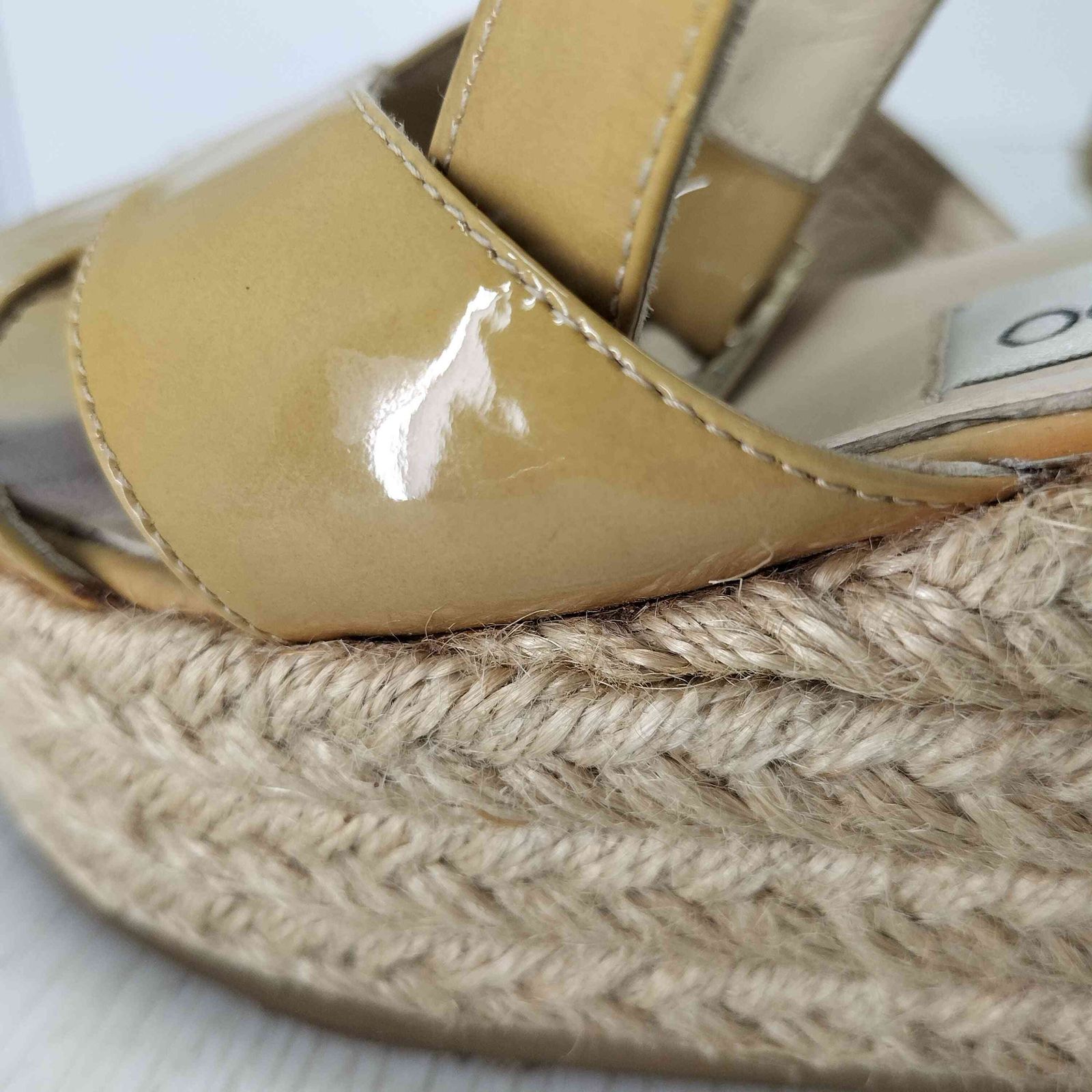 専用 ジミーチュウ 新品 ウェッジ サンダル ミュール クロコ ベージュ 専用 ジミーチュウ 新品 ウェッジ サンダル ミュール クロコ