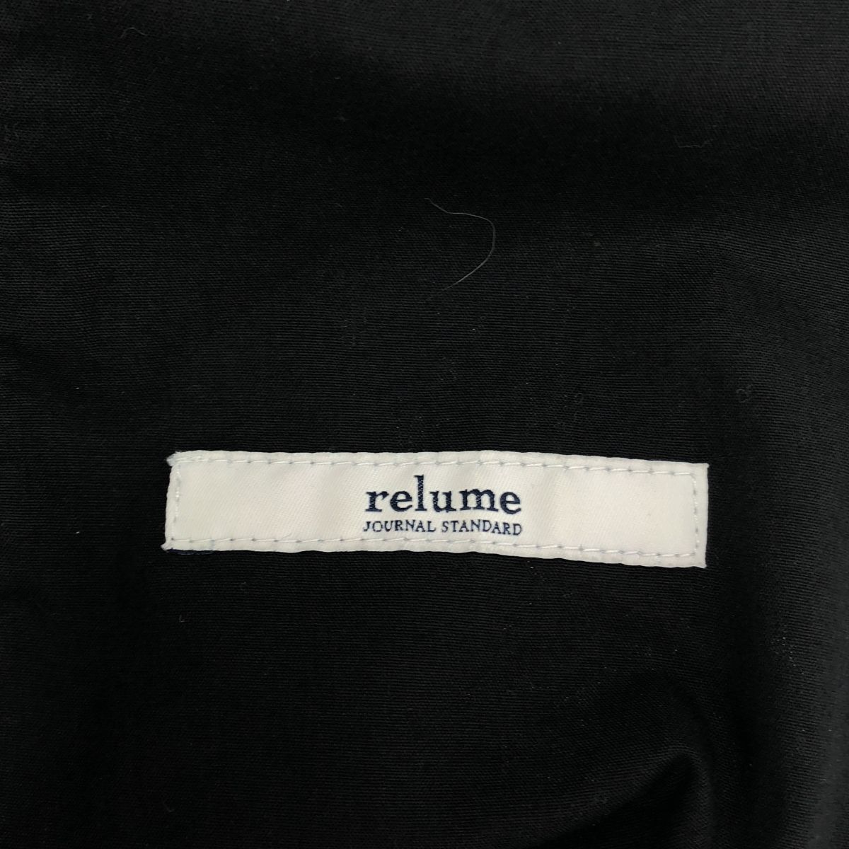 美品　ジャーナルスタンダードレリューム　リネンコットンサロペット ブラック　黒 JOURNAL STANDARD relume（ジャーナルスタンダード レリューム