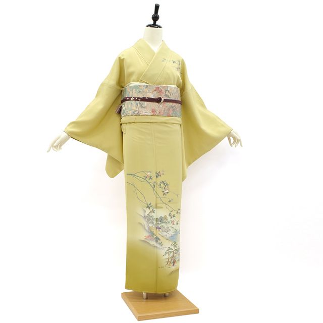 【未使用品】訪問着 仕立品 正絹 袷 訪問着 正絹 未仕立て