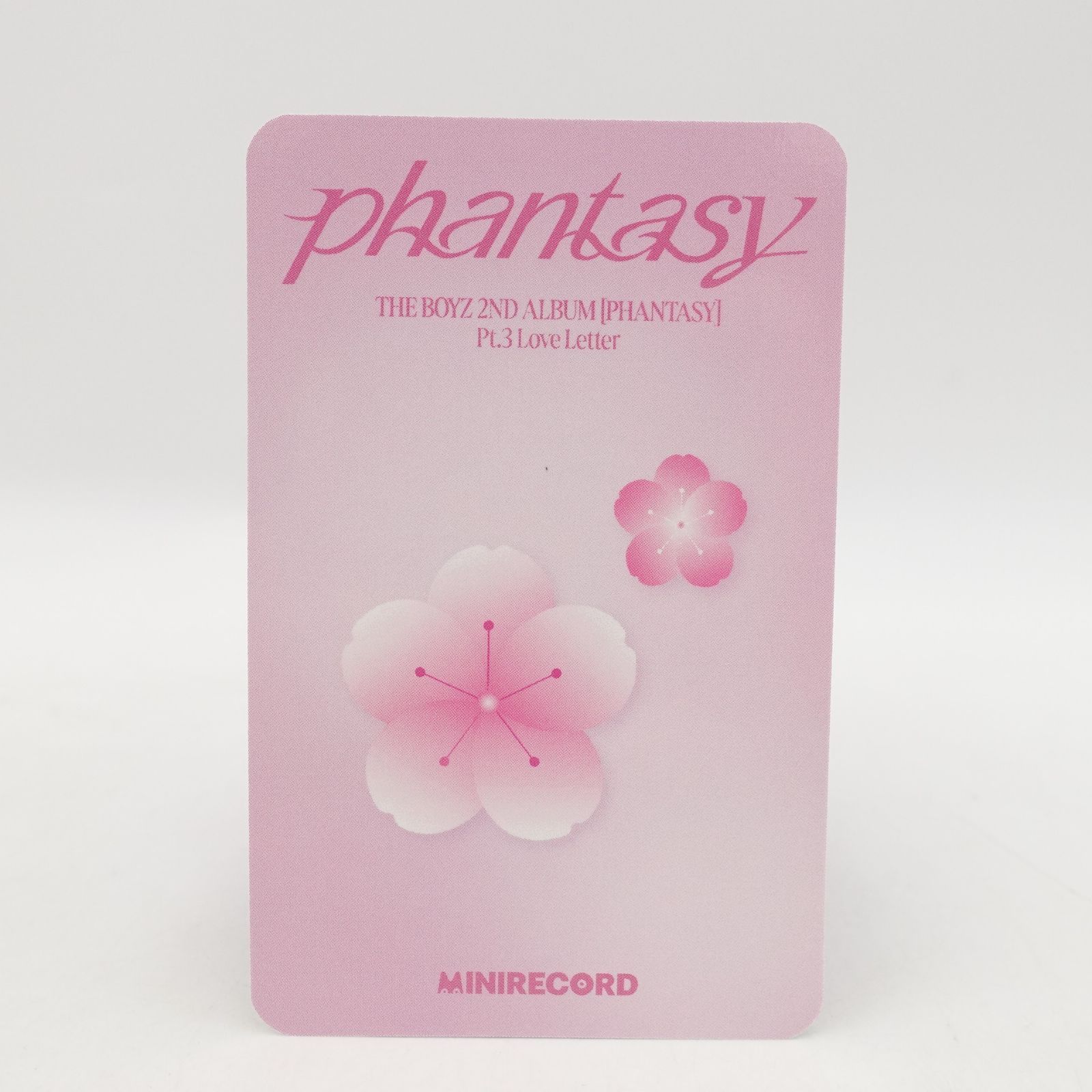THEBOYZ ジュヨン PHANTASY love letter nectar minirecord 特典