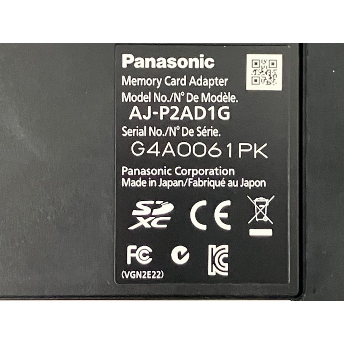 AJ-P2AD1G microP2