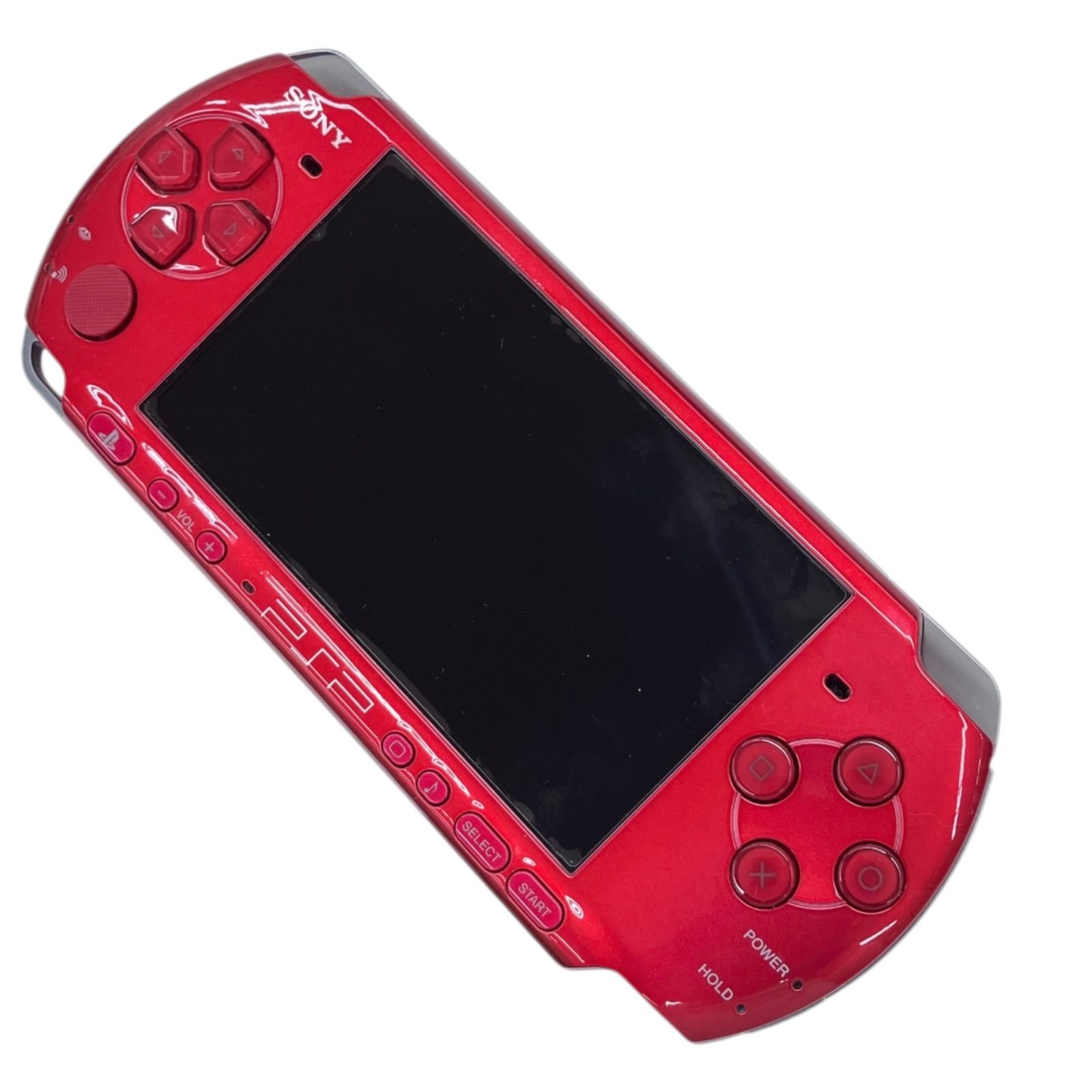 186000 現状品 sonny ソニー PSP3000 レッドブラック [1000025391519]