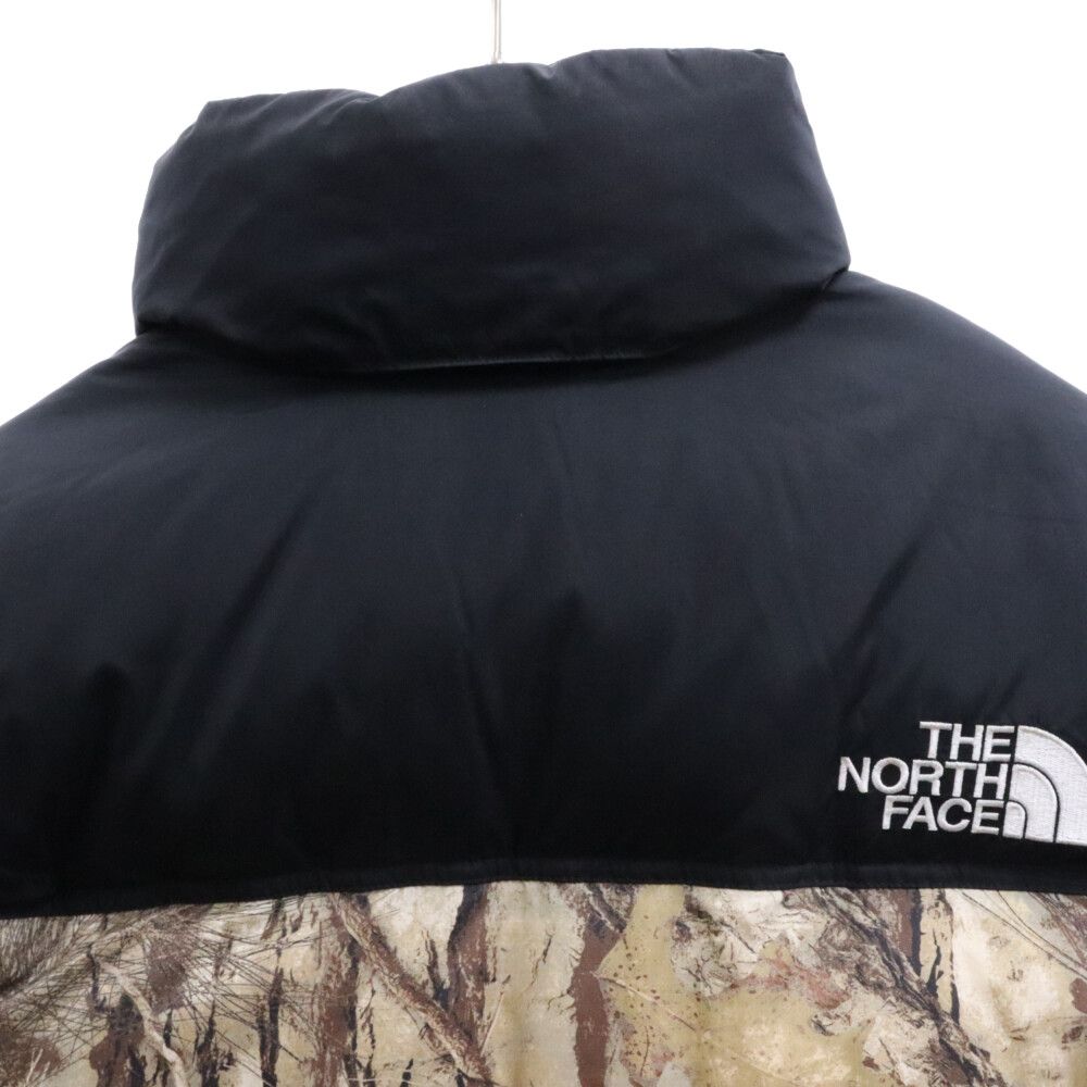 THE NORTH FACE (ザノースフェイス) NOVELTY NUPTSE JACKET Leaves リアルツリーカモ柄ノベルティヌプシダウン ジャケット ブラウン ND42230R - メルカリ