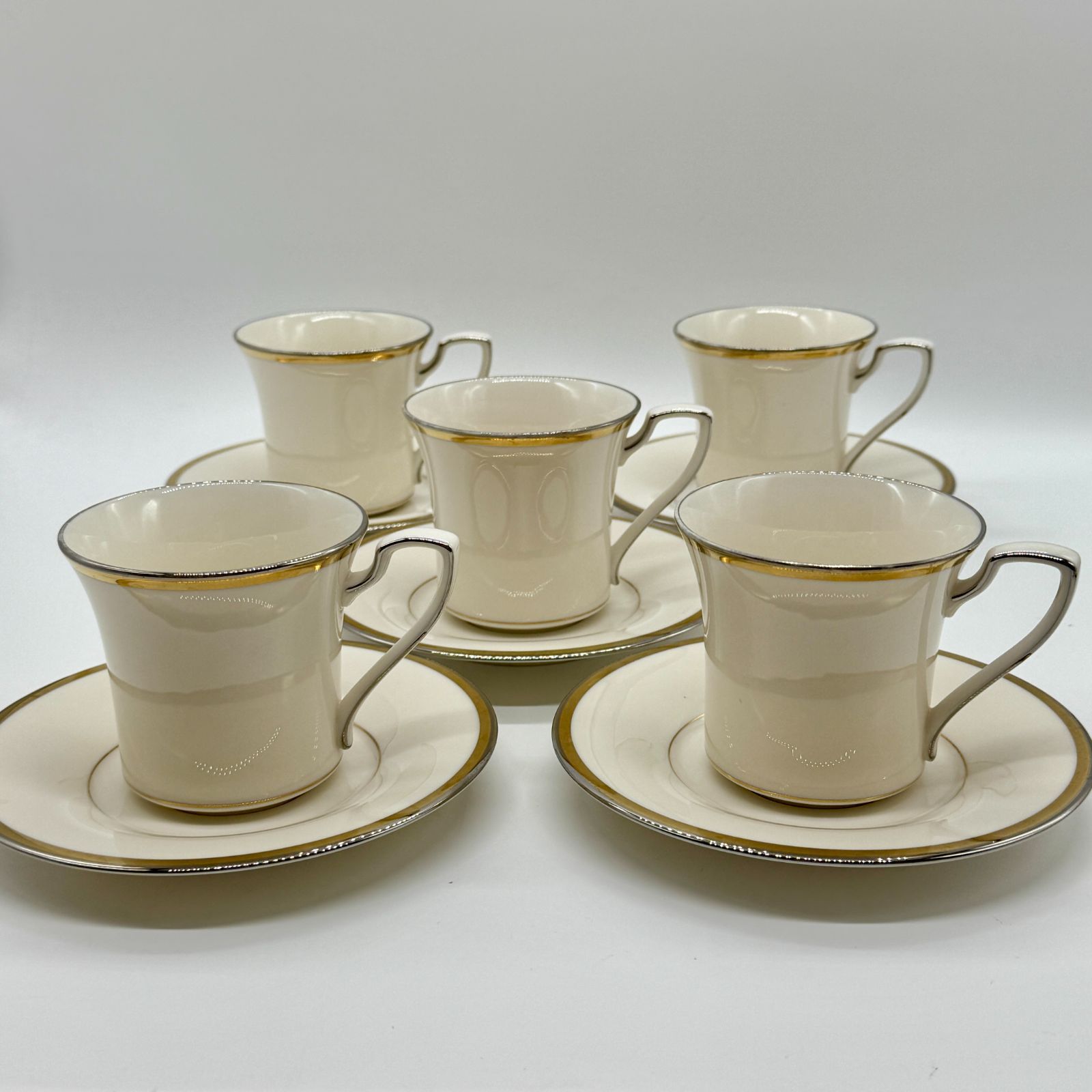 希少品】Noritake Fine China 7713 Gold and Platinum ノリタケ