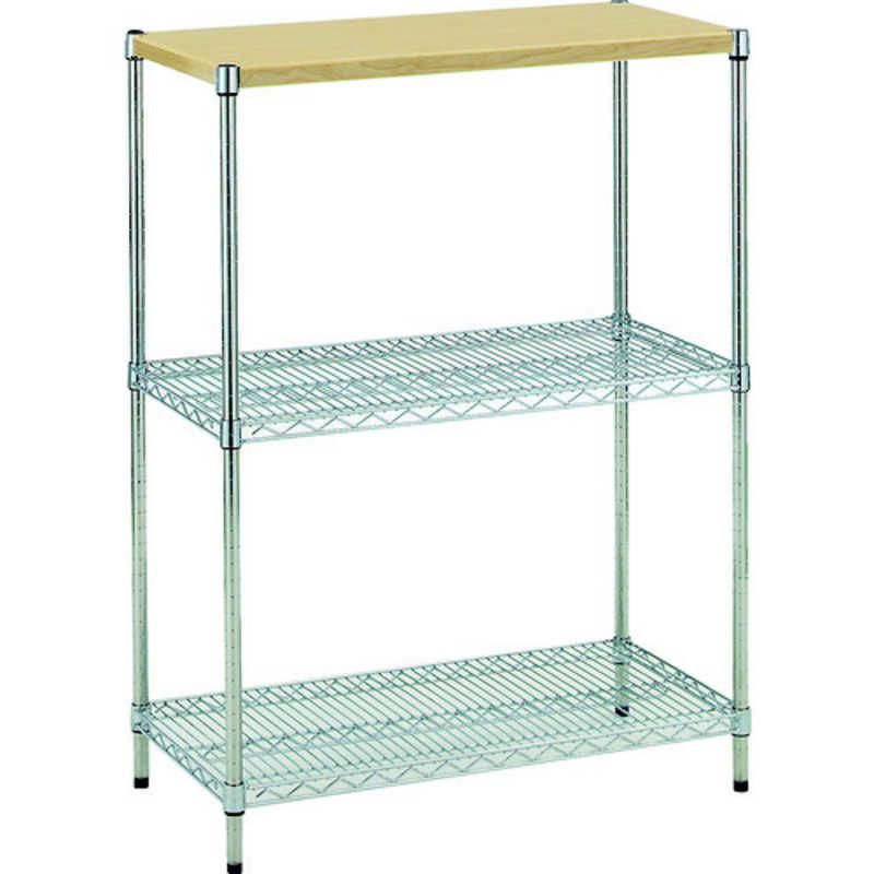 トラスコ中山　スチール製メッシュラック 棚板 1824X457　MES64S TRUSCO ステンレス製メッシュラック用棚板 1824X457SES-64S(物品棚