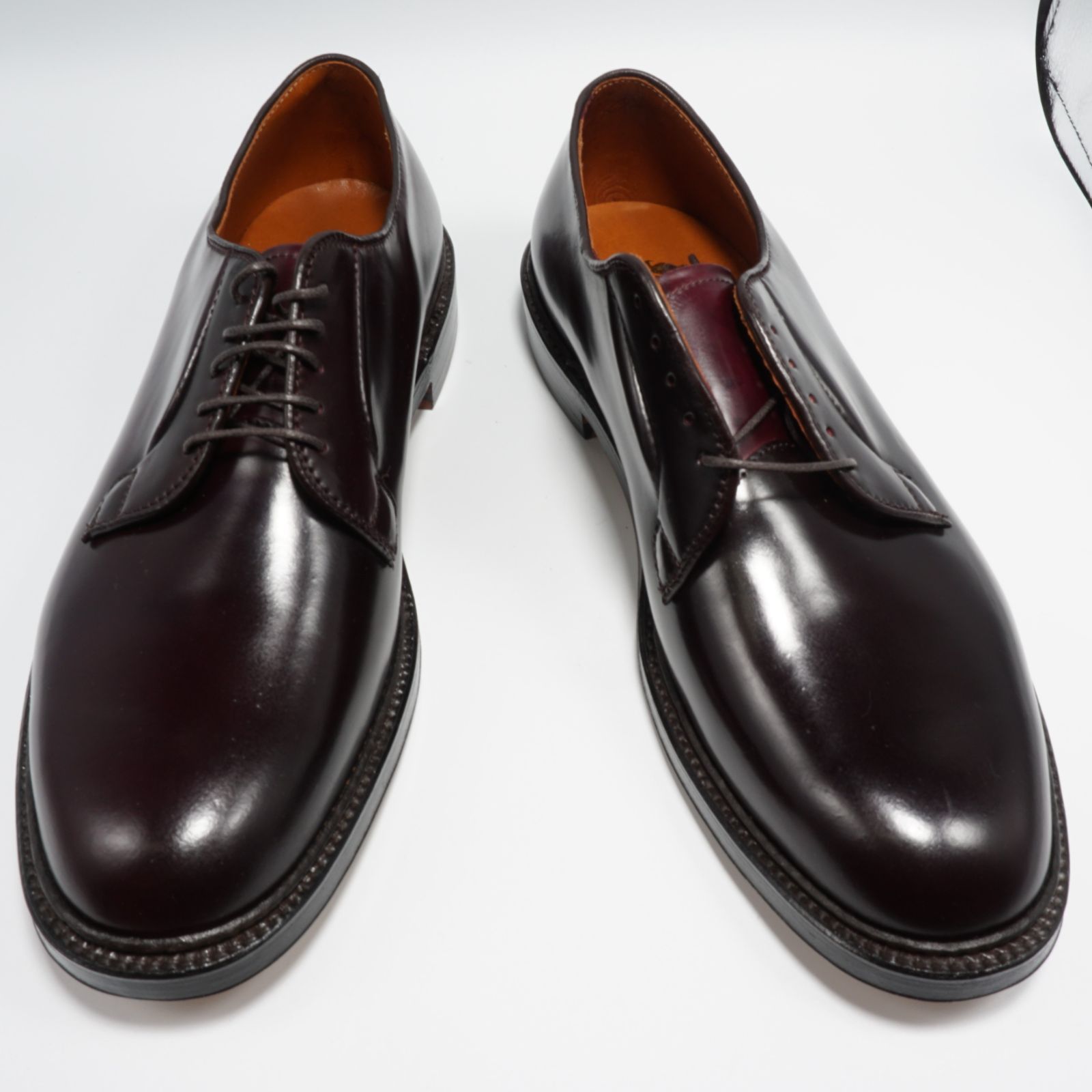 訳あり】Alden オールデン 990 PLAIN TOE BLUCHER BURGUNDY コードバン 