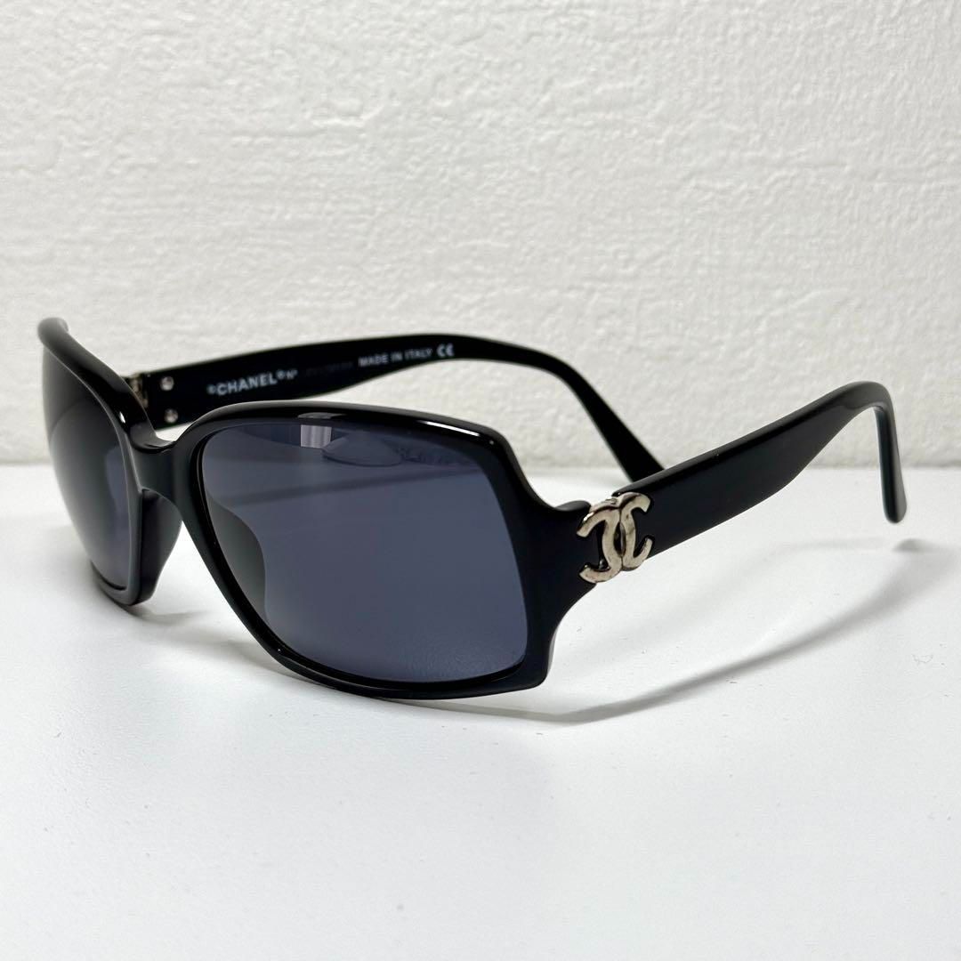CHANEL サングラス 5030 ブラック ココマーク 純正レンズ 黒 シャネル 5030 c.501|91 58□17 125
