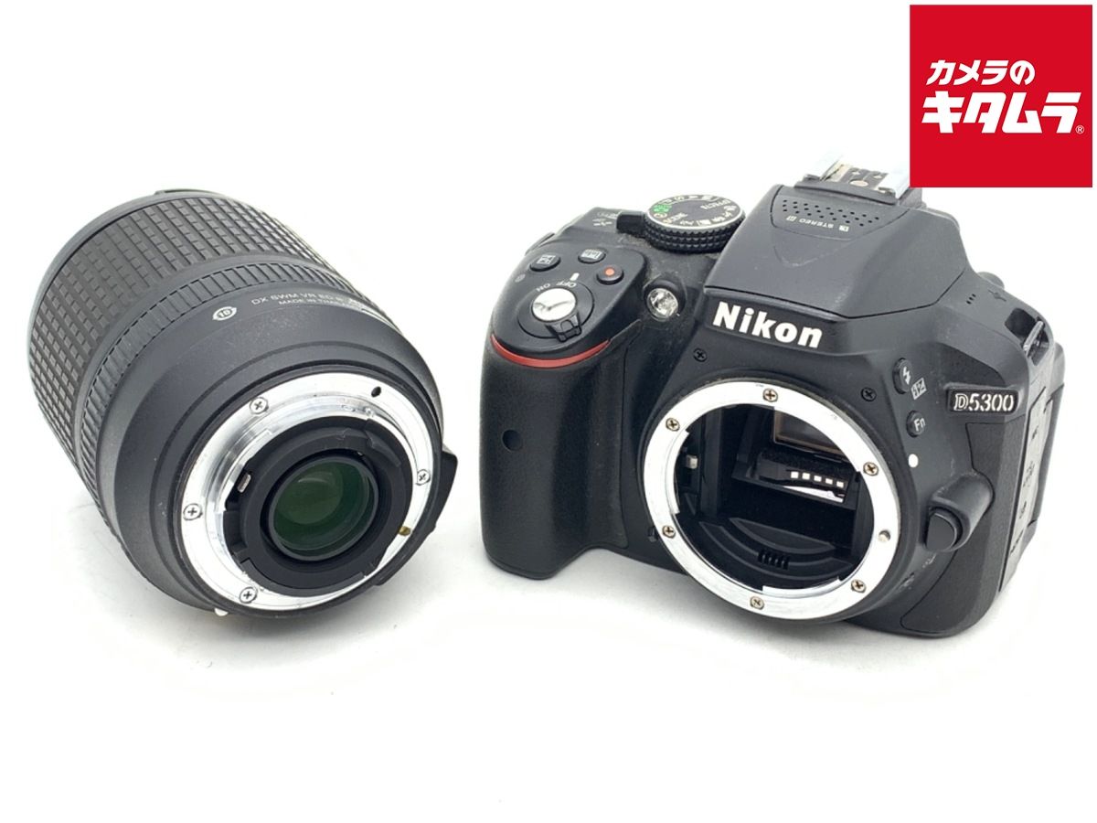並品 ニコン D5300 18-140VR レンズキット ブラック