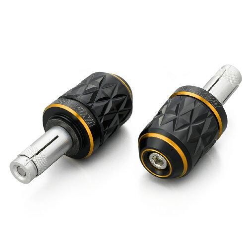 3営業日で発送 デイトナ DAYTONA デイトナ PREMIUM ZONE ゾーン バイク用 バーエンド スズキ 汎用 ハンドル内径φ14-19 KIRIKO ゴールド