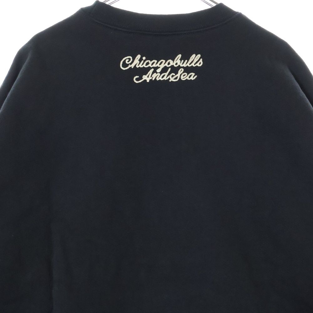 NBA WINDANDSEA シカゴブルズ トレーナー XL WIND AND SEA (ウィンダンシー) ×NBA CHICAGO BULLS CREW NECK