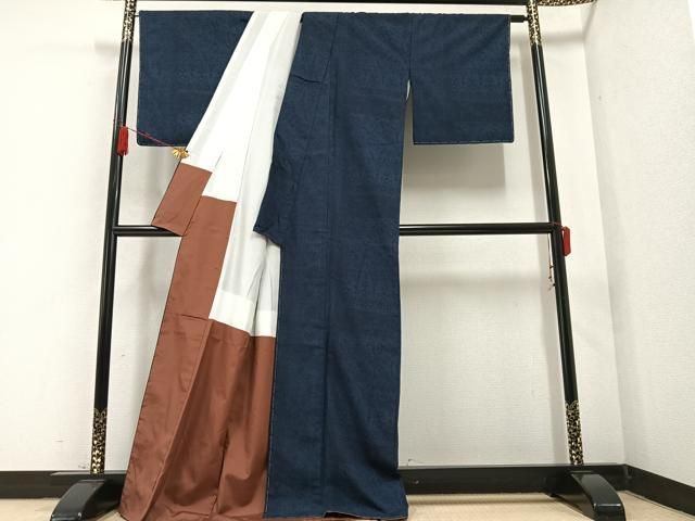 藍 正倉院更紗文