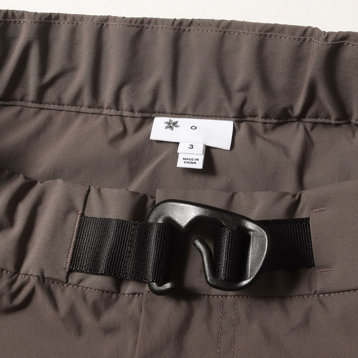 GOLDWIN 0 3L STRAIGHT LEG TROUSERS Buckle Straight Leg Pants