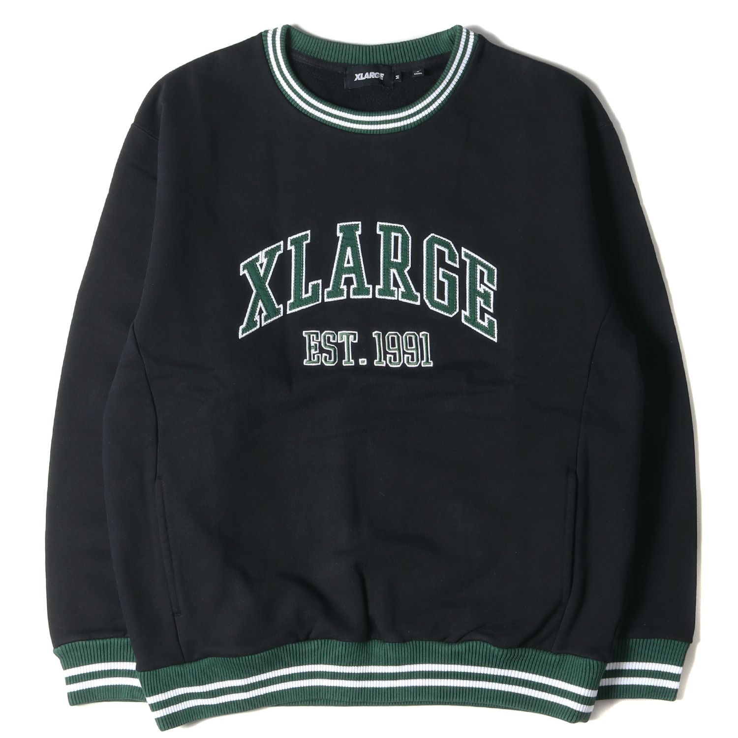 新品 X-LARGE エクストララージ スウェット サイズ：M リブライン 