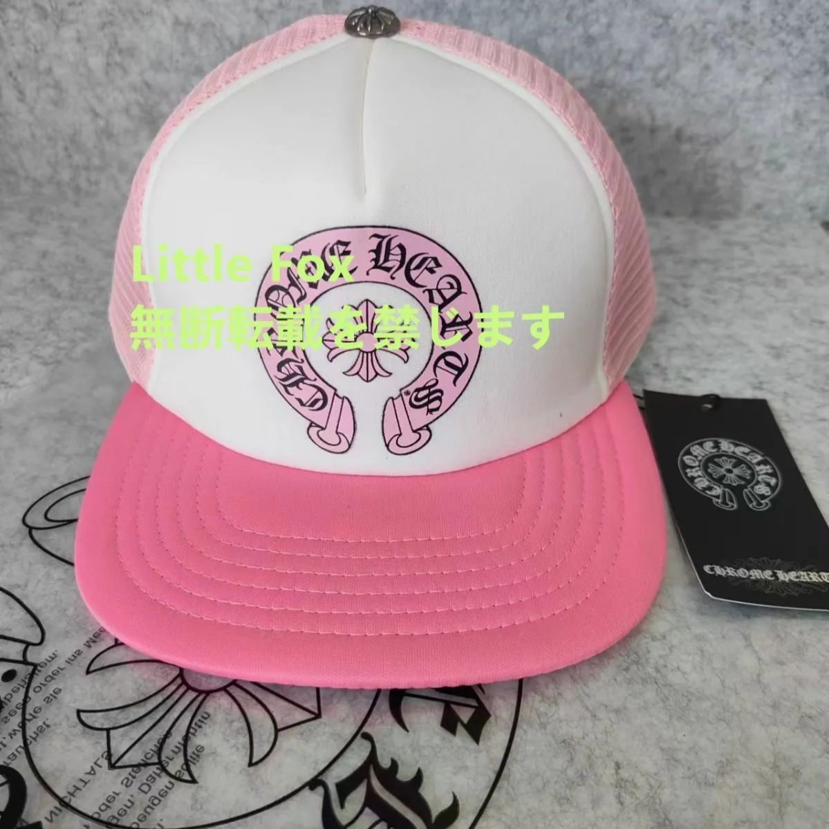 ♡新品♡ Chrome hearts クロムハーツ matty boy キャップ 帽 ピンク*ホワイト