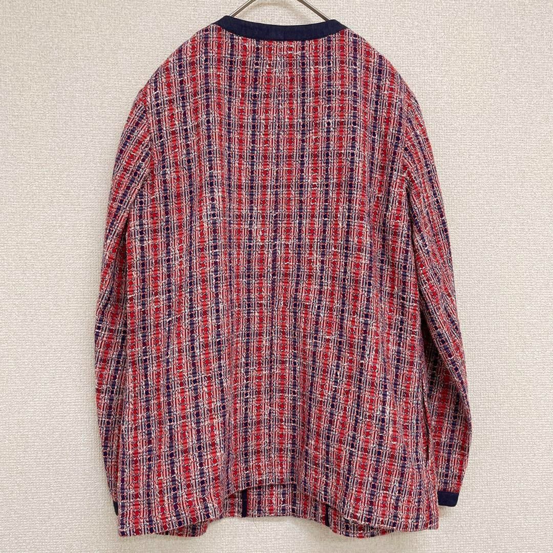 ◎Mademoiselle NON NON マドモアゼルノンノン ノーカラージャケット