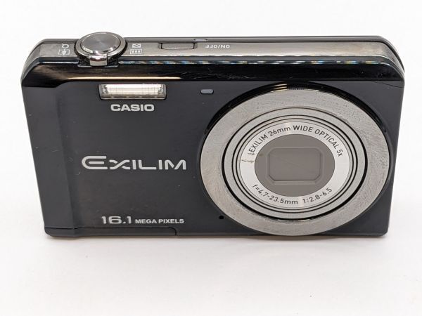 ☆実用美品☆ カシオ Casio Exilim EX-Z28 ブラック 5x バッテリー付き