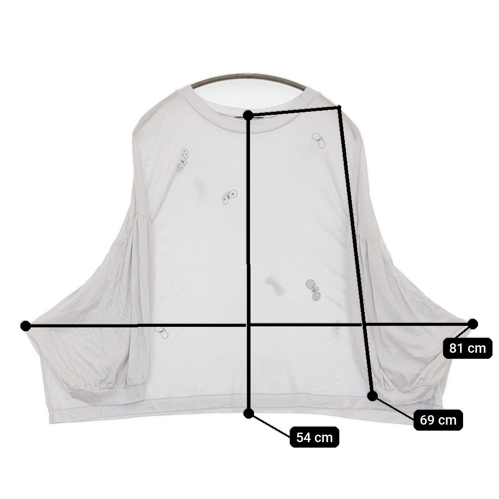 mina perhonen choucho za8608 サイズ40 カシミア混 定価25300円