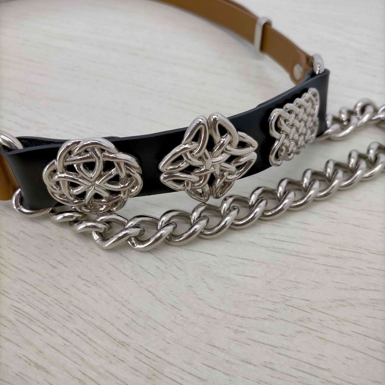 トーガプルラ TOGA PULLA METAL BELT WITH CHAIN メタルベルトウォレットチェーンベルト レディース 表記無 