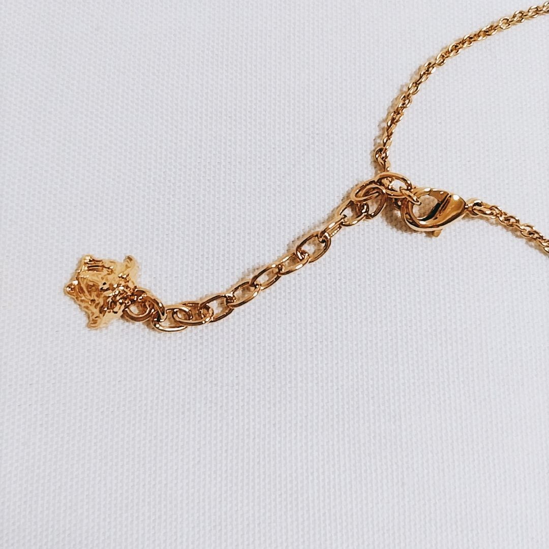 新品未使用】VERSACE メドゥーサ ビギー ネックレス ゴールド 