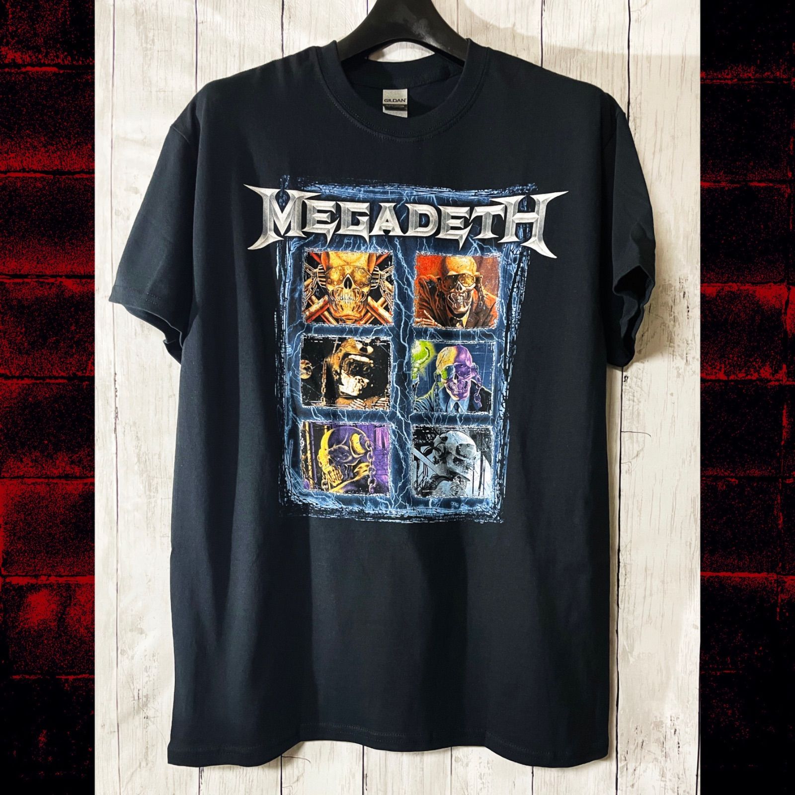 T-Shirt】Megadeth / MEGADETH / メガデス - Vic Head Grip【在庫限り 