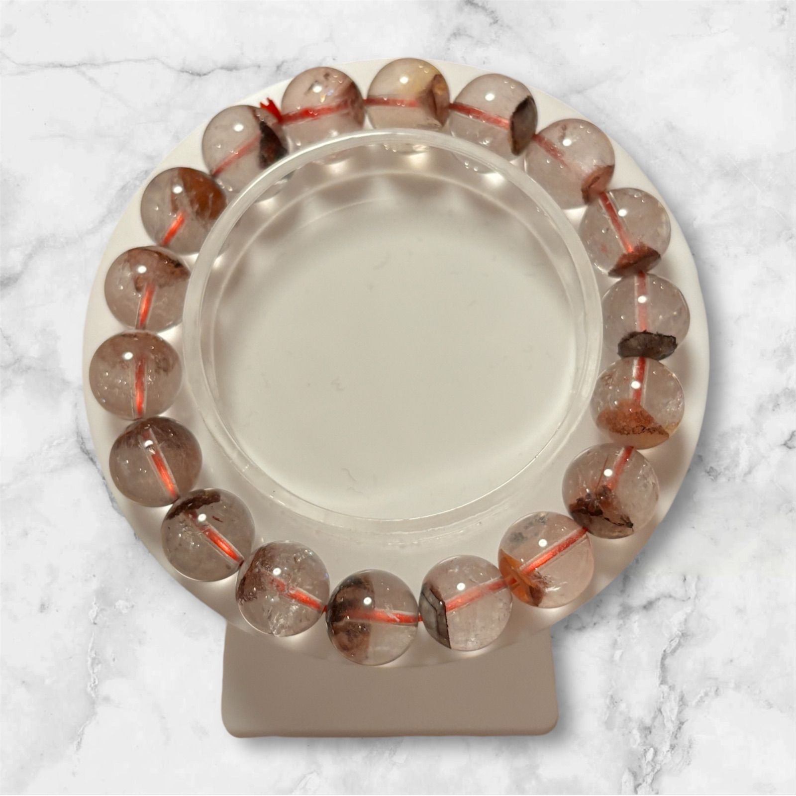 公式 レッドファントムクォーツ 11mm ブレス