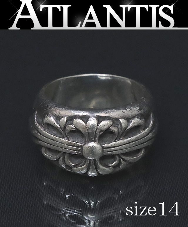 CHROME HEARTS 銀座店 クロムハーツ フローラルクロス リング