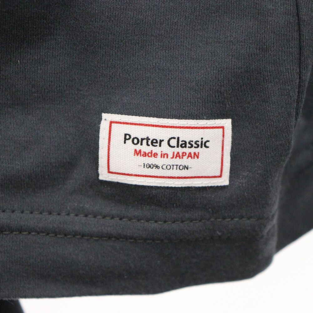 Porter Classic (ポータークラシック) C/S TURTLENECK カットソー タートルネック 長袖Tシャツ グレー