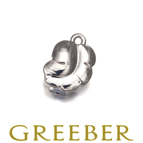 ジョージジェンセン イヤリング 50B ムーンライトグレープ 葡萄 リーフ  