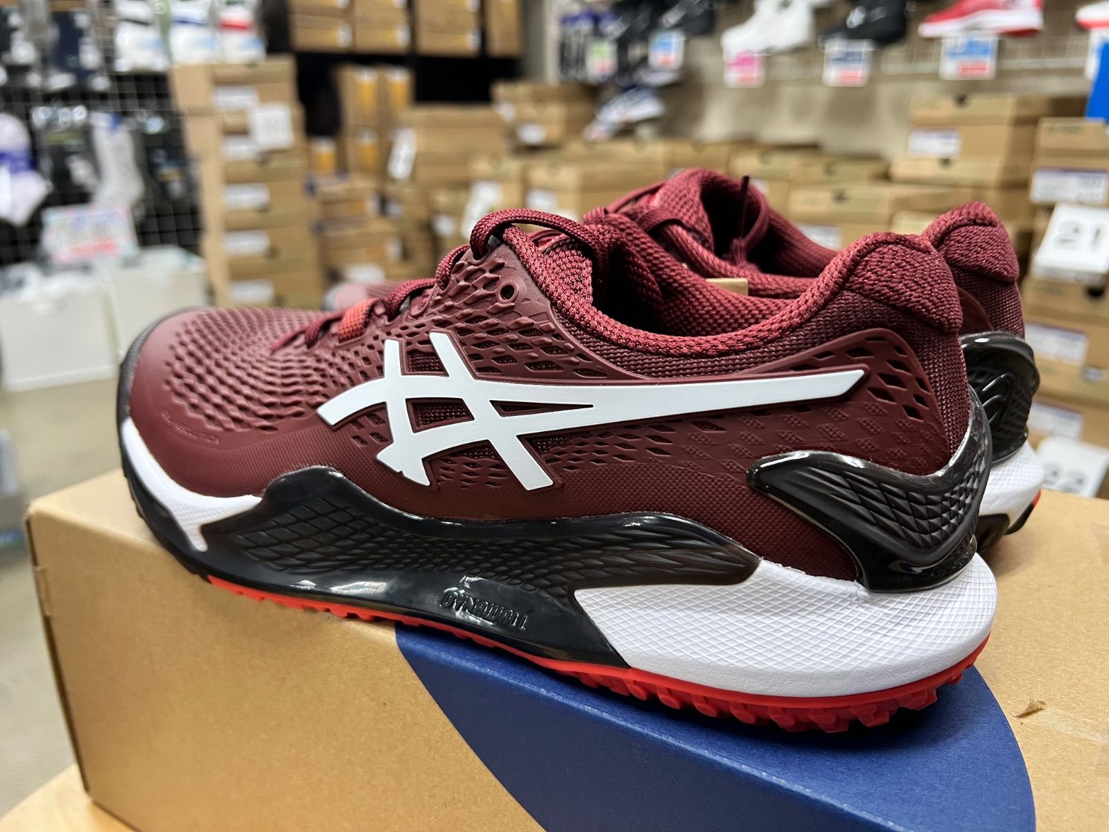 asics ゲルレゾリューション9  オムニクレー用　２５センチ GEL-RESOLUTION 9 OC / 25.0㎝ / オムニクレー用 - メルカリ