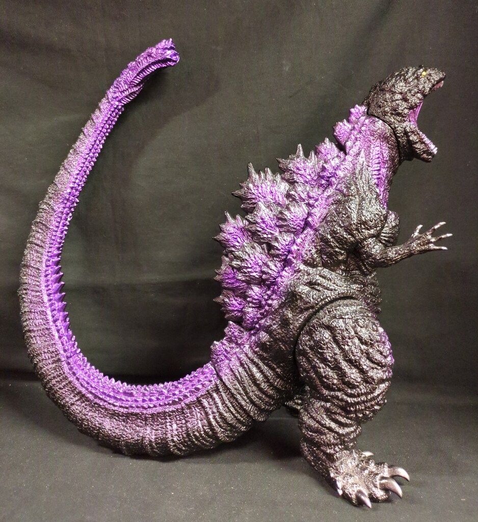 PassionTank レトロソフビシリーズ ゴジラ2016 第4形態 覚醒版 塗装済