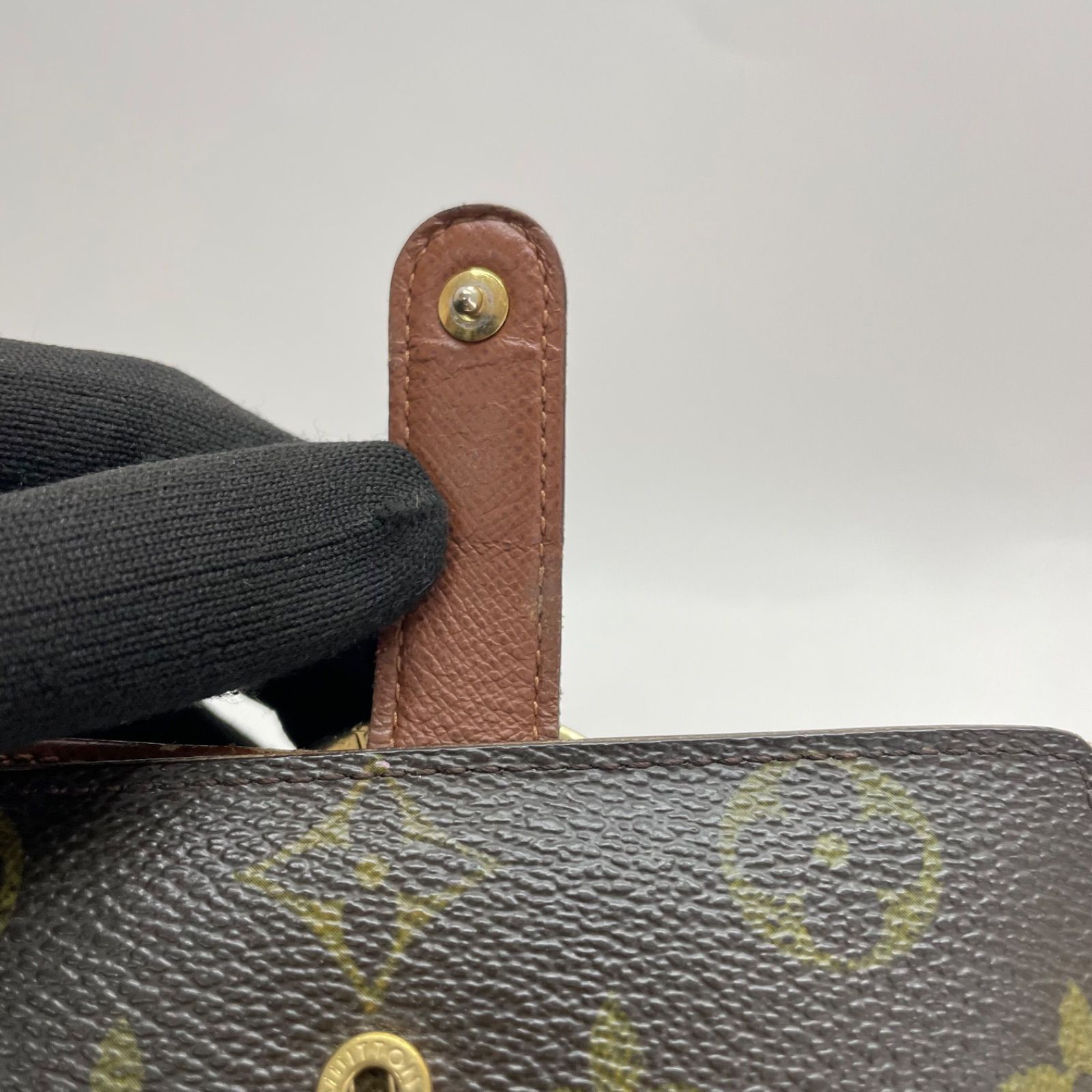 1989 LOUIS VUITTON ルイヴィトン モノグラム ヴィエノワ 折り