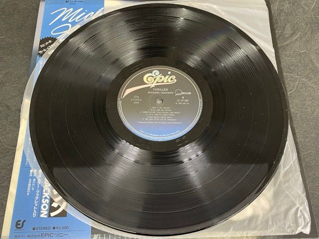 LP レコード スリラー/マイケルジャクソン 帯付き【中古】 MICHAEL