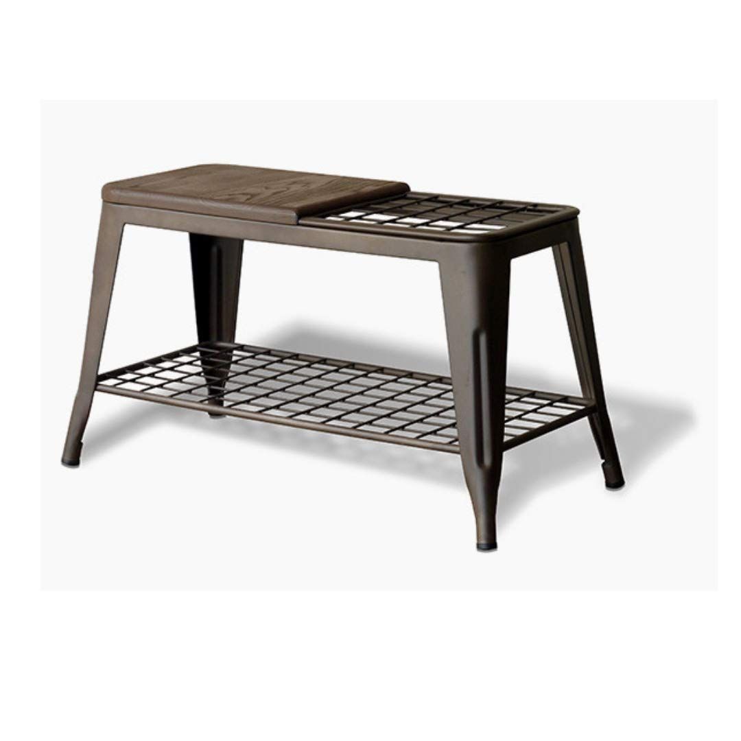 最短発送】ガルト(Gart) 収納ベンチ ダークブラウン 幅79cm 1281  