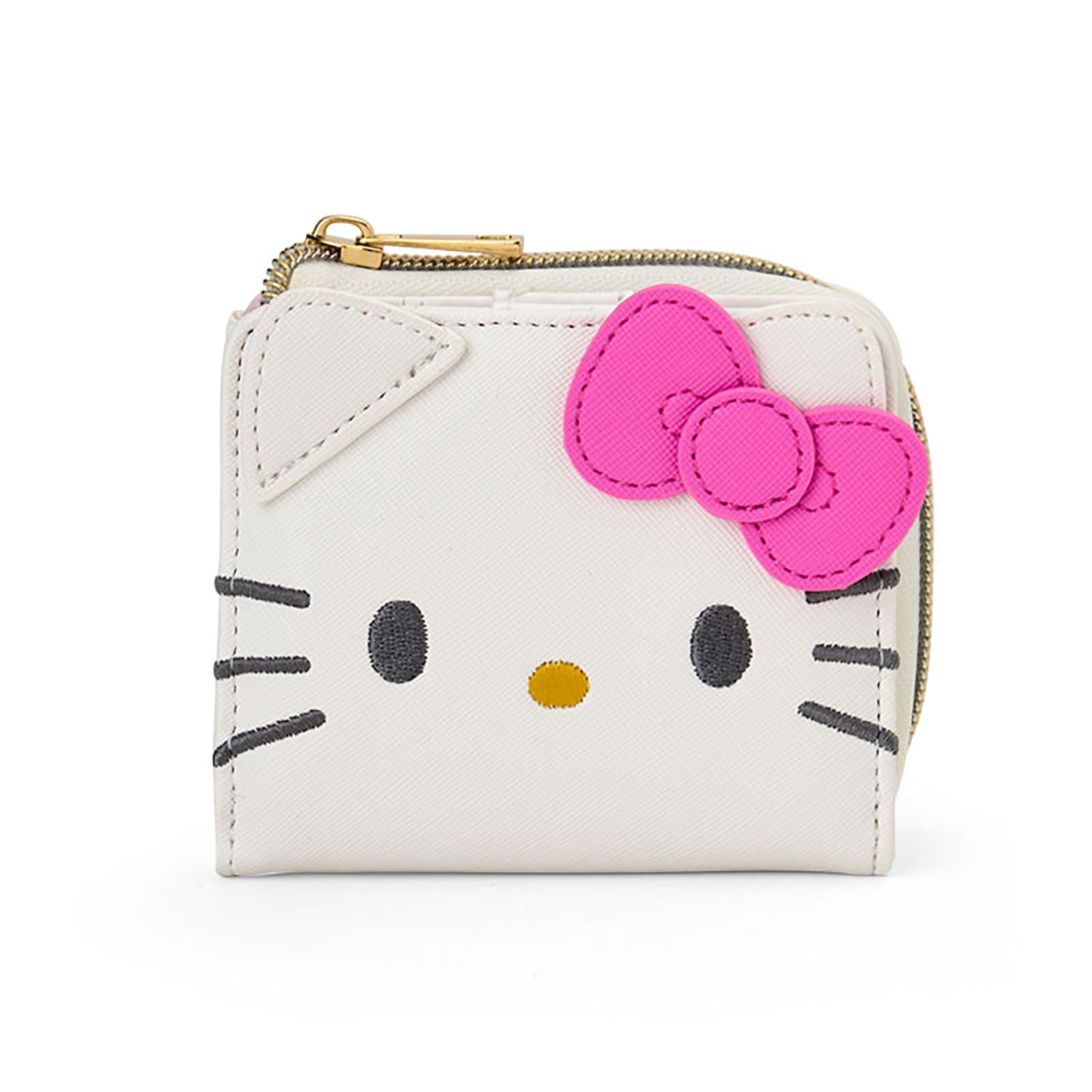 サンリオ(SANRIO) フェイス形二つ折りウォレット ハローキティ 財布 326739 [ハローキティ]