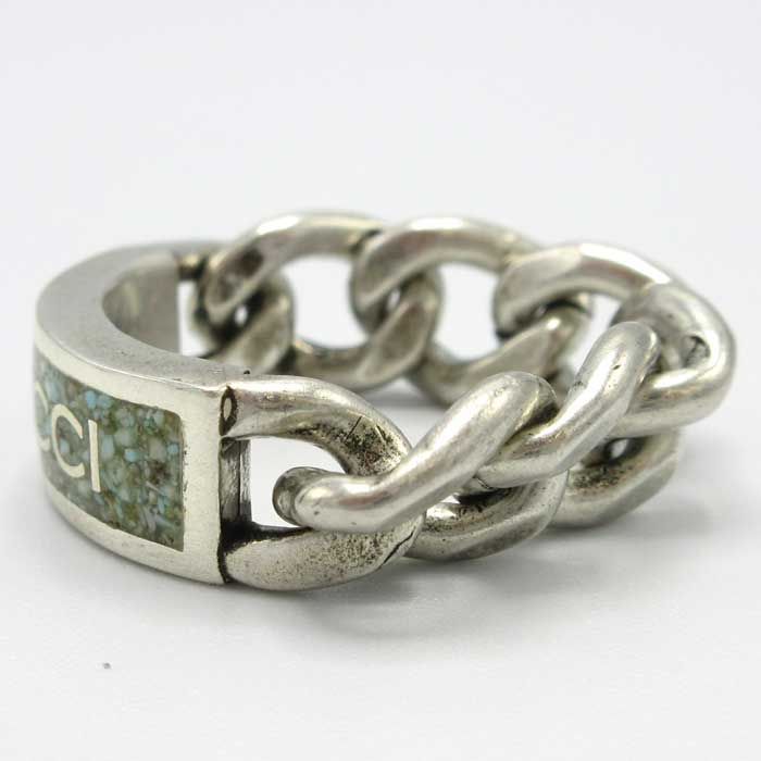 GUCCI　リング 楽天市場】GUCCI(グッチ) ユニセックス シルバー リング 032660