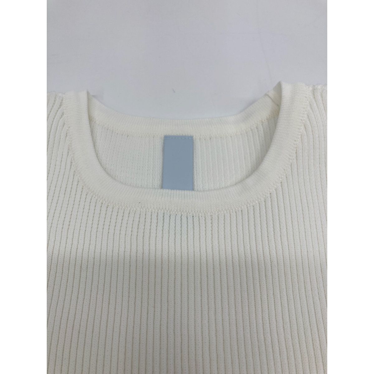 CFCL シーエフシーエル 24SS ホワイト POTTERY SHORT SLEEVE