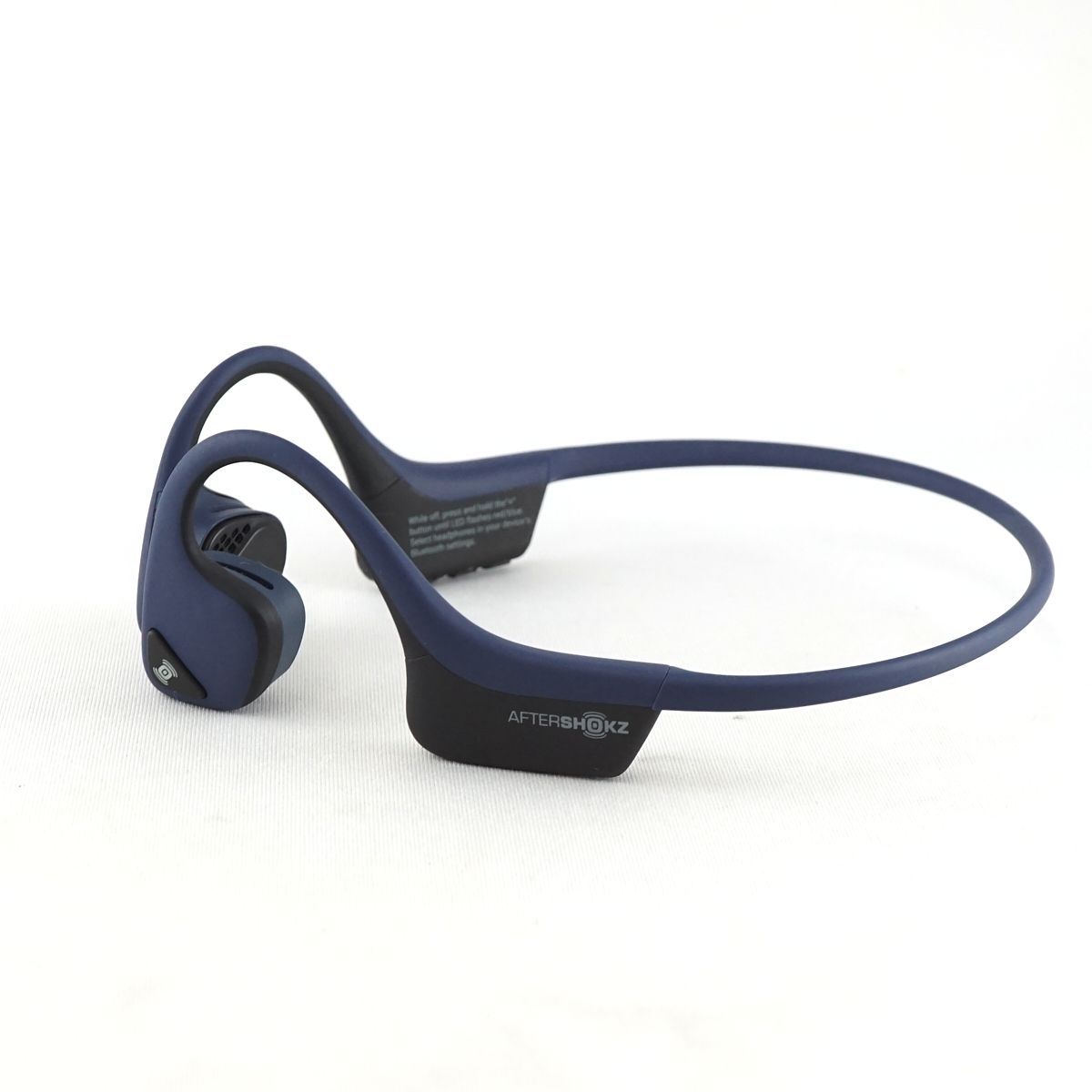 【骨伝導イヤホン】AIR by AfterShokz AS650 ネイビー 骨伝導イヤホン】AIR by AfterShokz AS650 ネイビー - メルカリ
