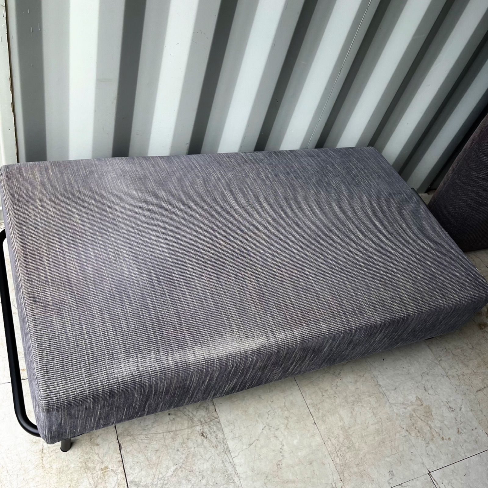 取付無料！アクタス OWN-S グレーファブリックフラットソファ キャスター付き ACTUSアクタス OWN-S グレーファブリックフラットソファ