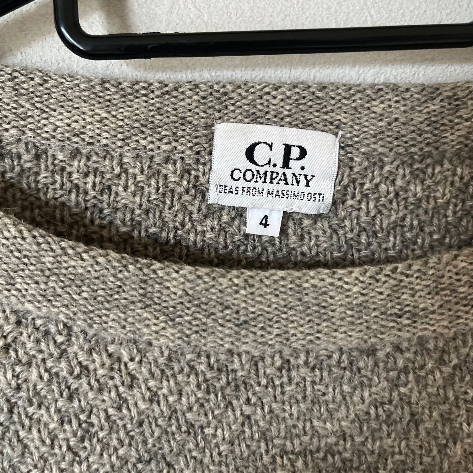 z934 C.P.COMPANY シーピーカンパニー ニット セーター グレージュ