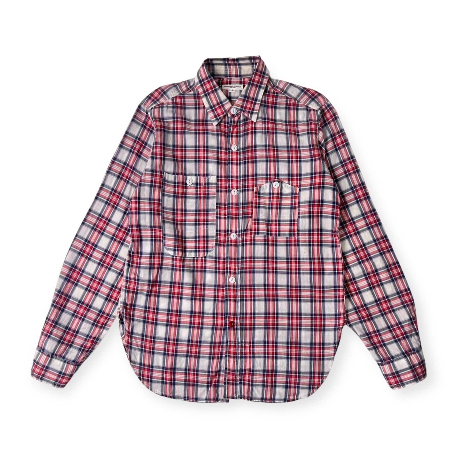 エンジニアードガーメンツ ワークシャツ　チェック　USA S 猫目 ENGINEERED GARMENTS【エンジニアードガーメンツ】Work Shirt