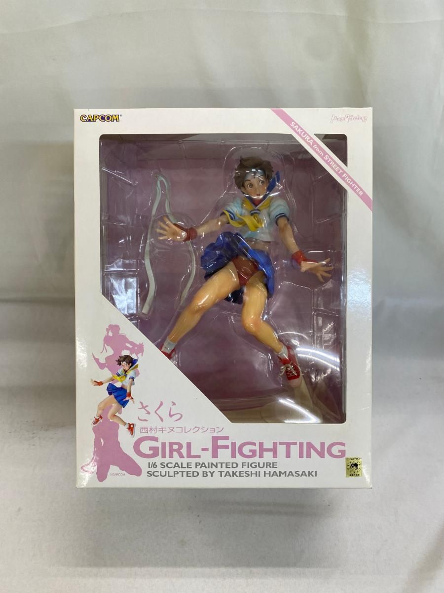 西村キヌコレクション GIRL-FIGHTING さくら（ 1/6スケールPVC