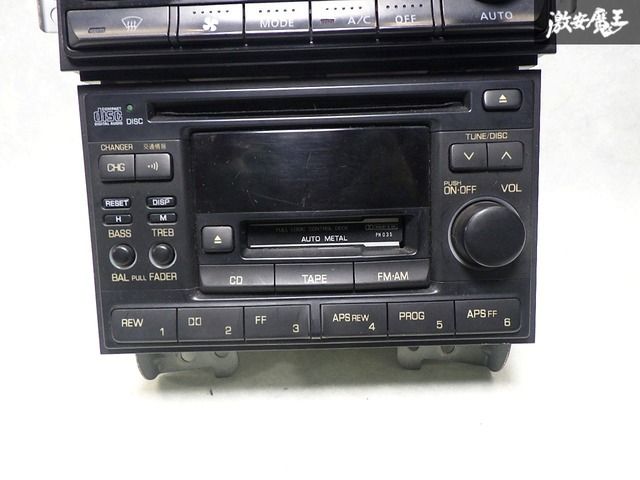 松尾　C35ローレル　エアコンスイッチパネル　27500 8L500 C35ローレル エアコンスイッチパネル 27500 8L500 松尾 C35